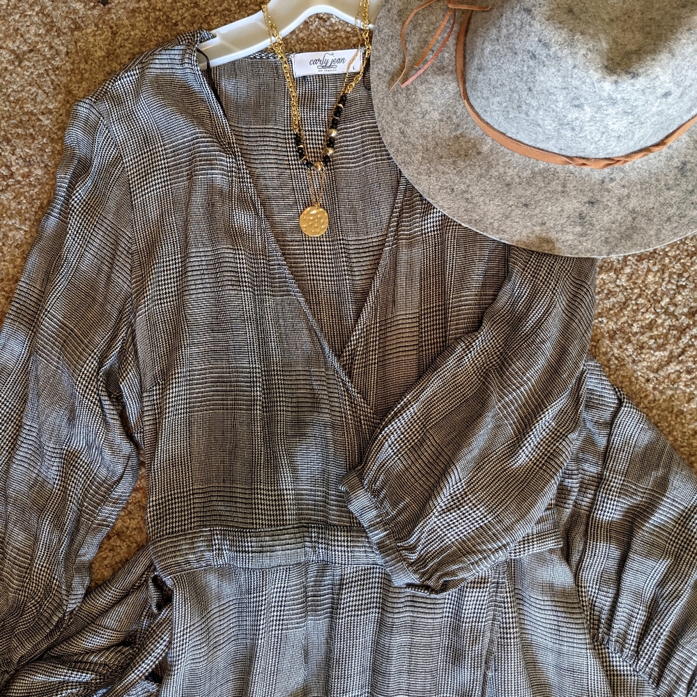 Carly Jean Los Angeles wrap dress